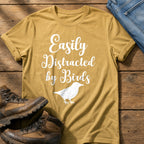 BIRD 26 — Mustard Comfort Colors tee