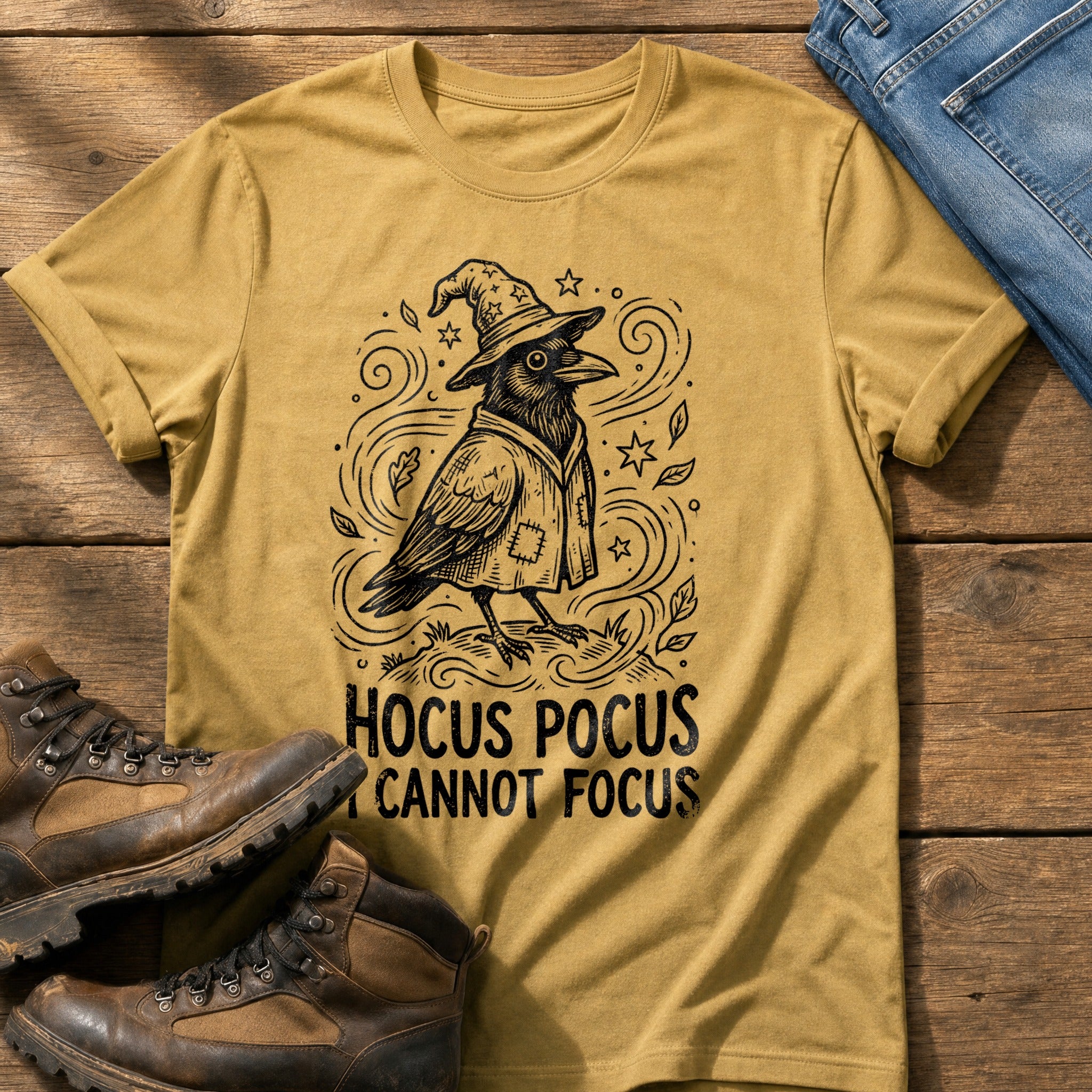 Hocus Pocus — Mustard Comfort Colors tee
