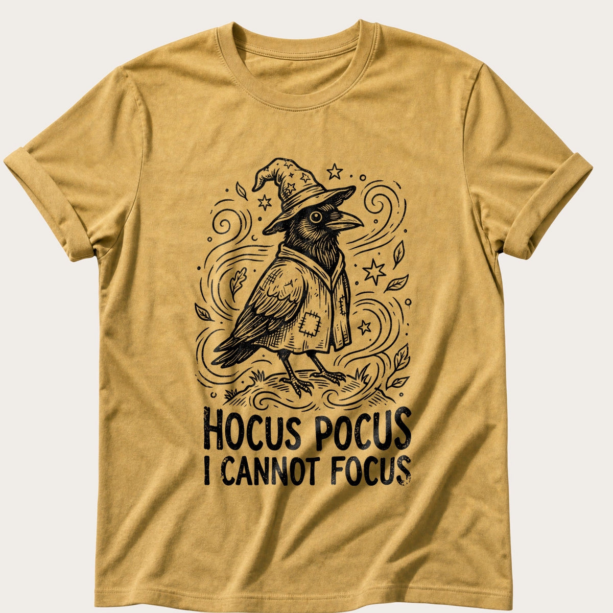 Hocus Pocus — Mustard Comfort Colors tee