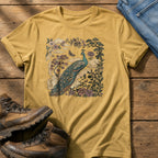 Peacock Murul — Mustard Comfort Colors tee