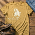 Skater Budgie 99 — Mustard Comfort Colors tee