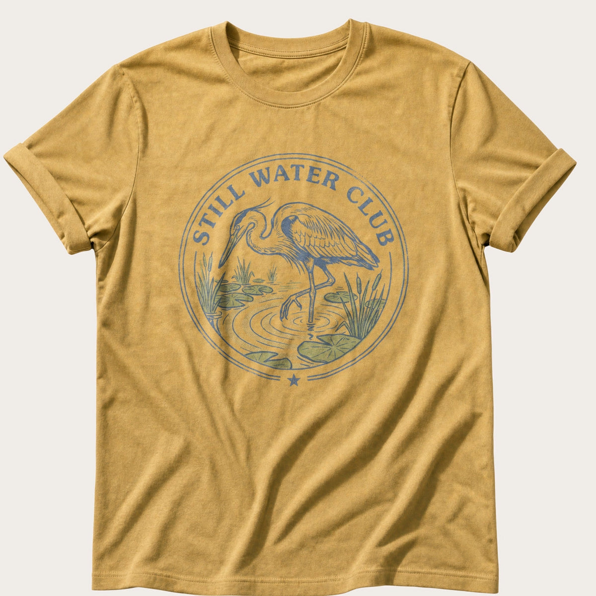 Still Water Club — Mustard Comfort Colors tee