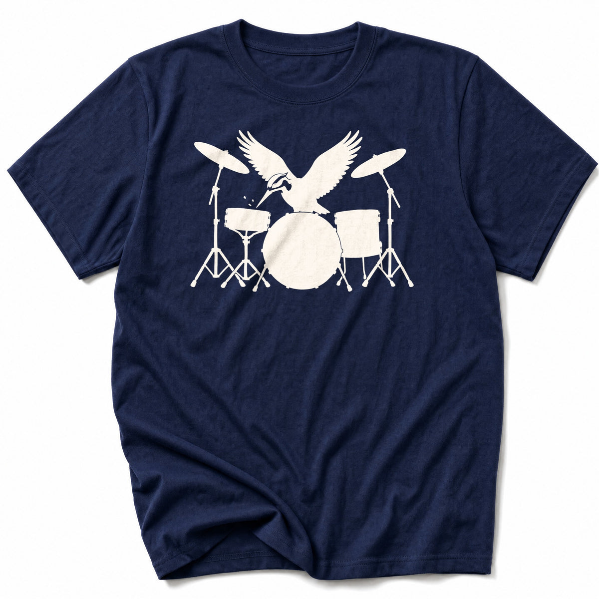 Drum Kit Woodpecker T-Shirt