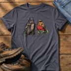 Bat N Robin 11 — Navy Comfort Colors tee