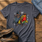Bat N Robin 44 — Navy Comfort Colors tee