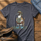 Booby Bounty Hunter — Navy Comfort Colors tee