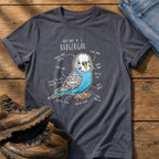 Budgie Anatomy cute — Navy Comfort Colors tee