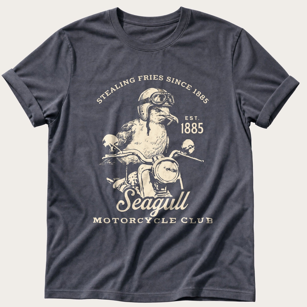 Chip Thief — Navy Comfort Colors tee