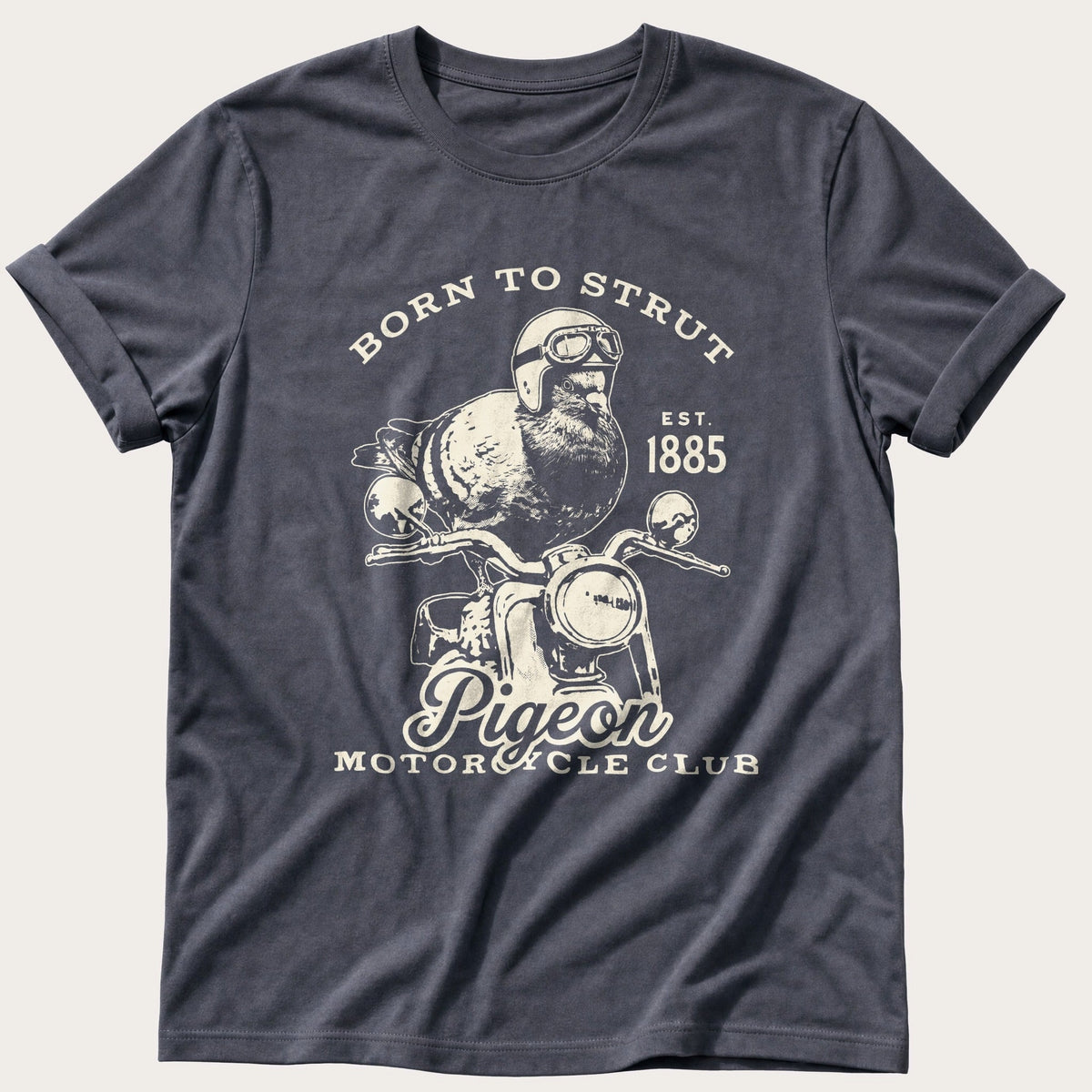 Cock Of The Walk — Navy Comfort Colors tee