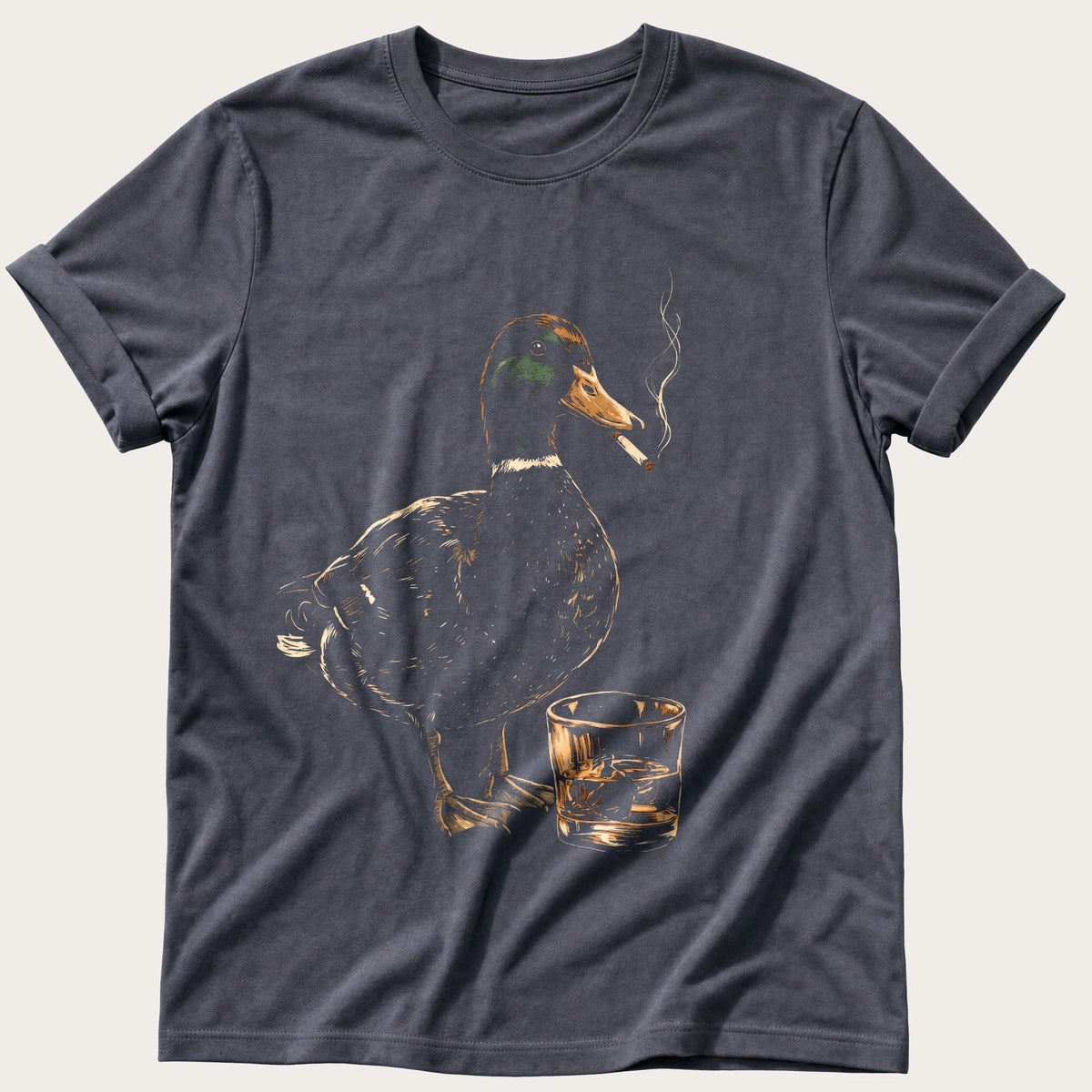 Duck On The Sauce — Navy Comfort Colors tee