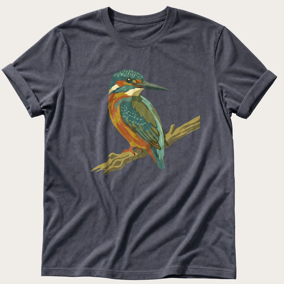 King Fisher 44 — Navy Comfort Colors tee