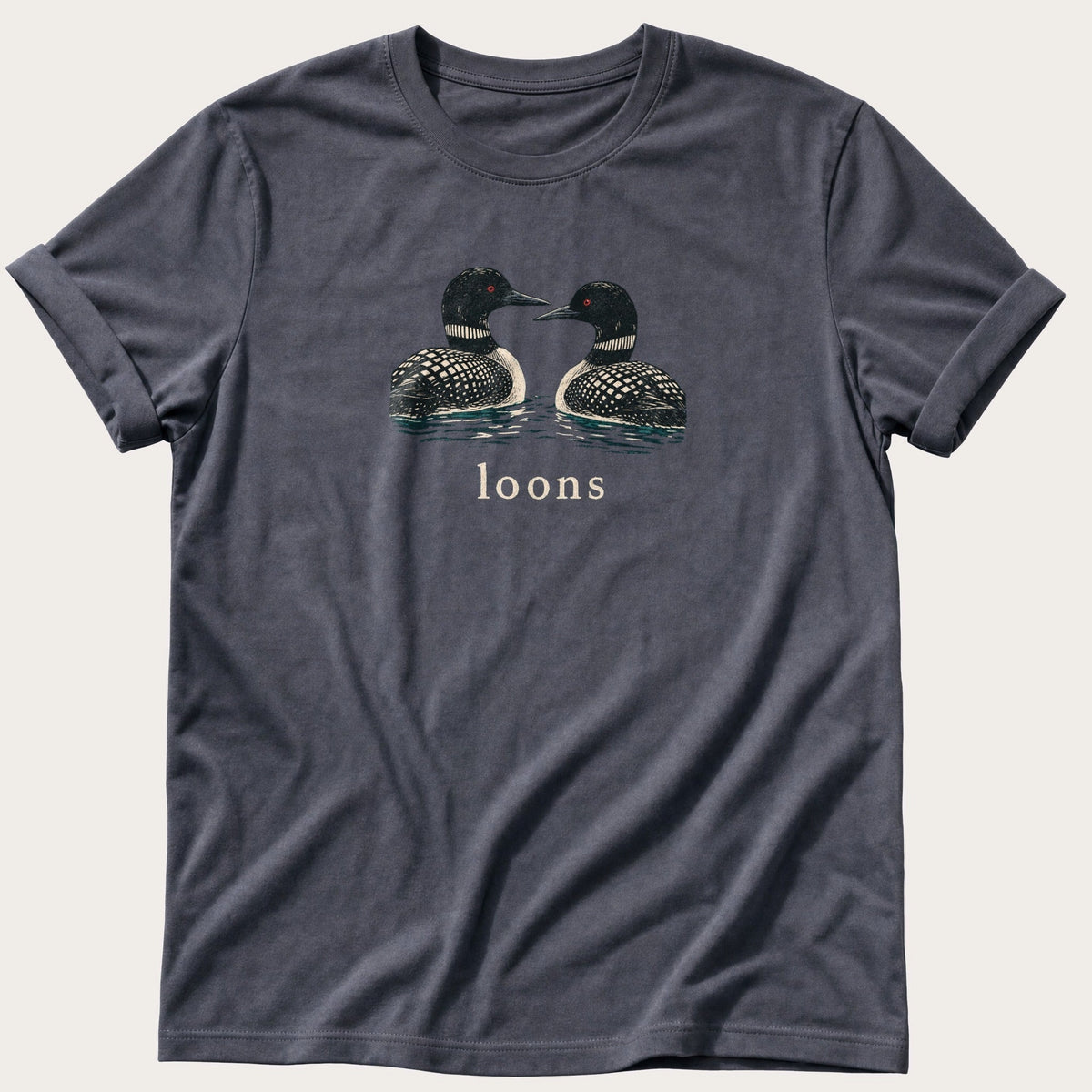 Loons — Navy Comfort Colors tee