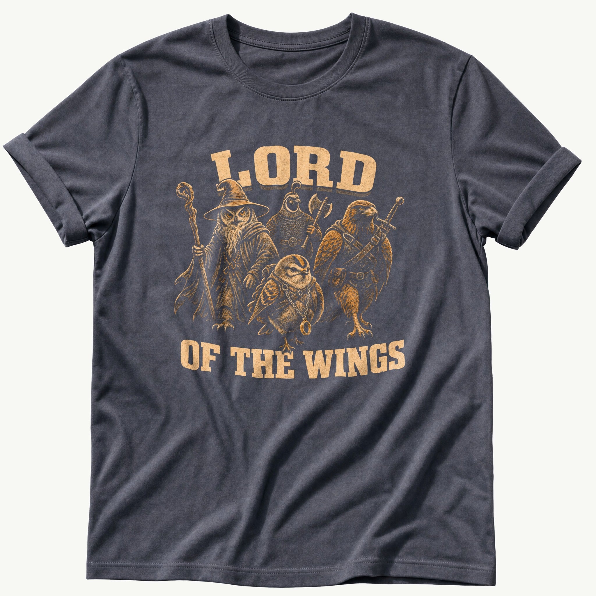 lord-of-the-wings-ii — Navy Comfort Colors tee