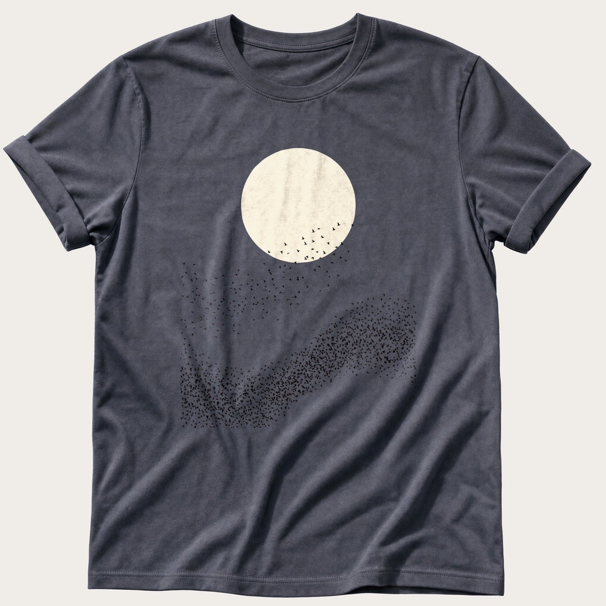 Murmuration At Dusk — Navy Comfort Colors tee