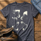 Pigeon Flock 7 — Navy Comfort Colors tee