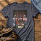 Pigeon Poker Night — Navy Comfort Colors tee