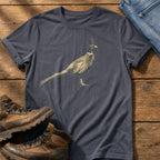 Posh Pheasant 1 — Navy Comfort Colors tee
