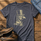 Posh Pheasant 8 — Navy Comfort Colors tee