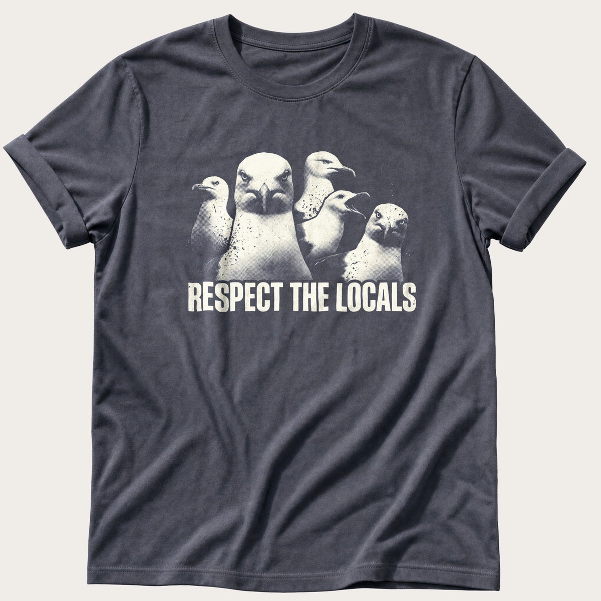 Respect The Locals 11 — Navy Comfort Colors tee