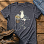 Seagull Bike 67 — Navy Comfort Colors tee