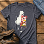 Seagull With Crisps 12 — Navy Comfort Colors tee