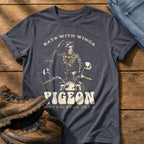 Sky Rat Salute — Navy Comfort Colors tee