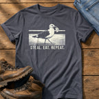 Steal Eat Repeat — Navy Comfort Colors tee