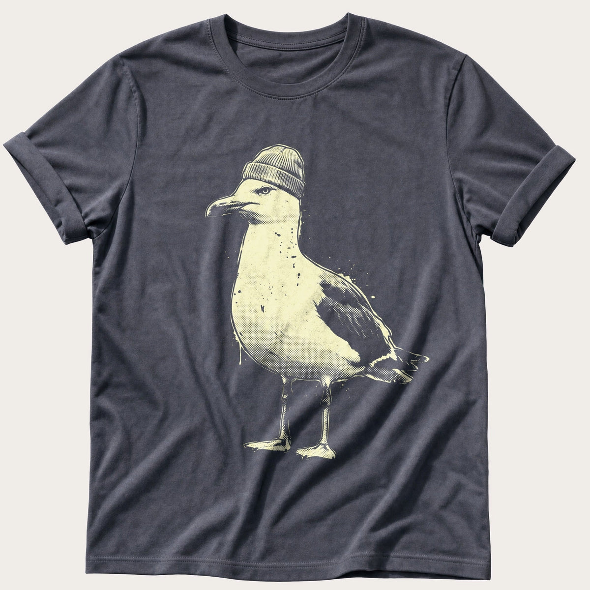 Street Seagull 6 — Navy Comfort Colors tee