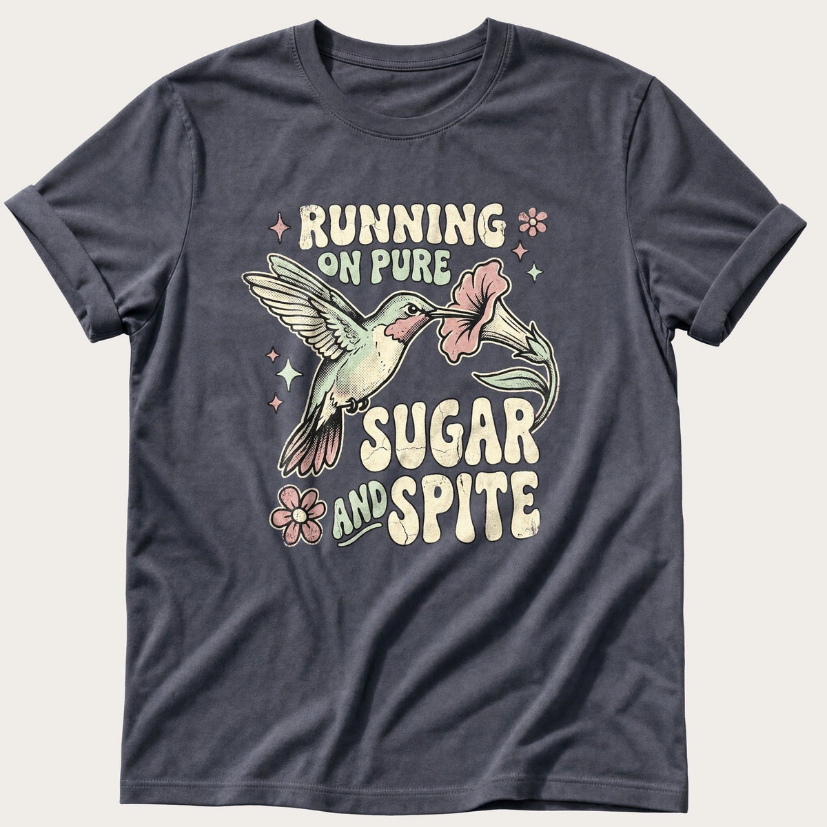 Sugar And Spite — Navy Comfort Colors tee
