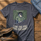 The One Who Squawks — Navy Comfort Colors tee