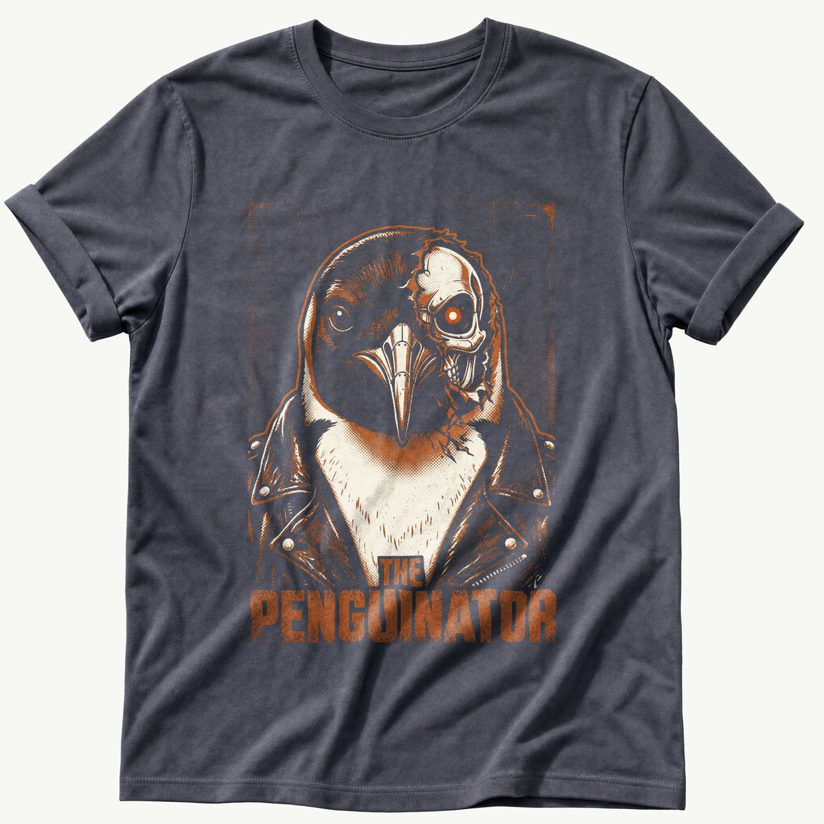 the-penguinator-ii — Navy Comfort Colors tee