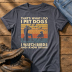 what i do 29 — Navy Comfort Colors tee