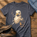 Whisky-faced Gull — Navy Comfort Colors tee