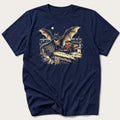 Bat N Robin 7 — Navy T-Shirt