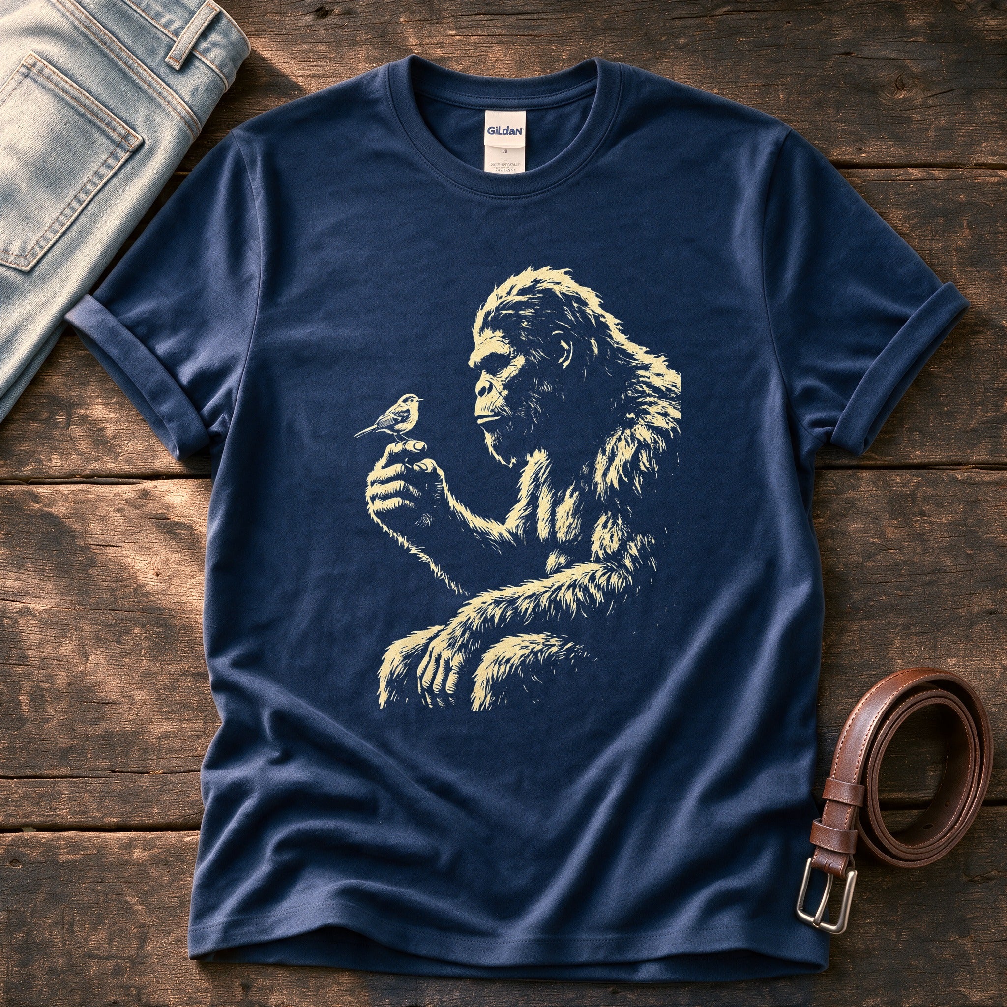 Bigfoot 2 — Navy Comfort Colors tee