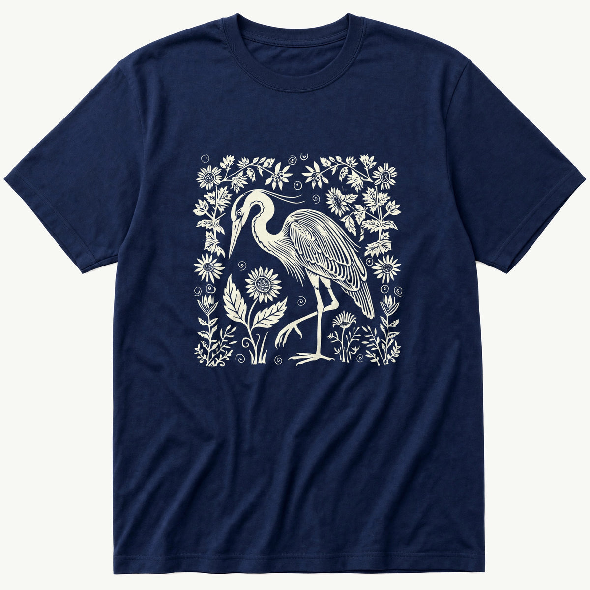 Crane 32 — Navy T-Shirt