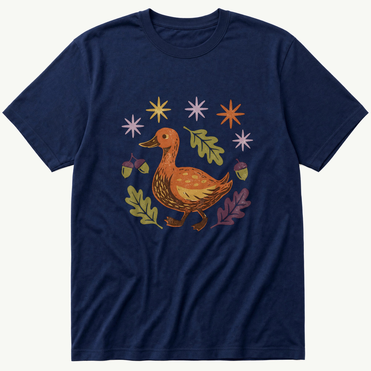 Duck Cutout 1 — Navy T-Shirt