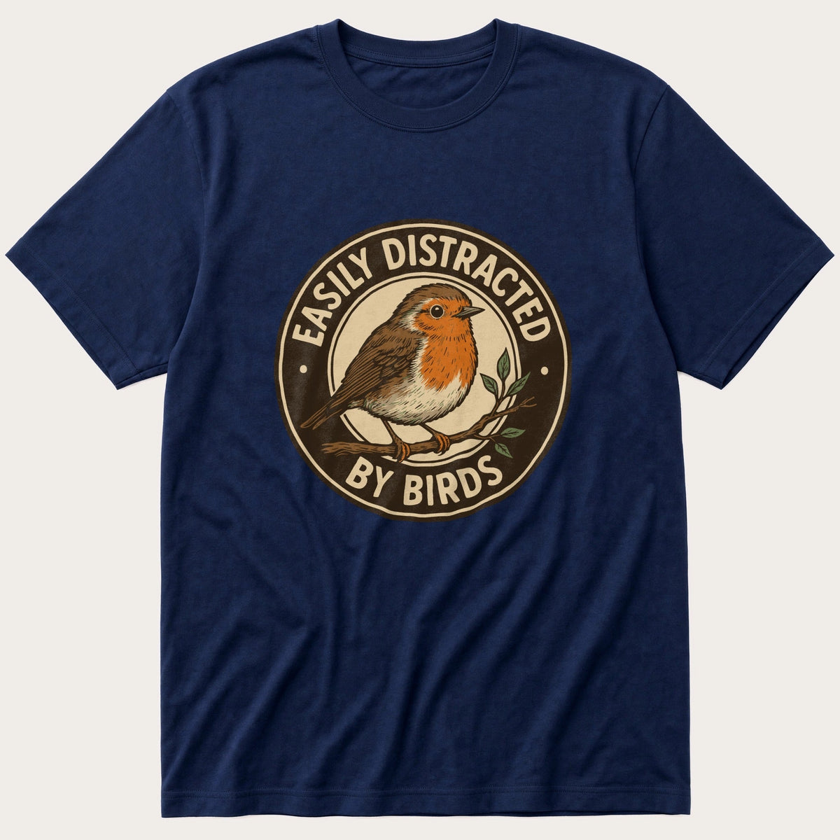 Easily Distracted 46 — Navy T-Shirt