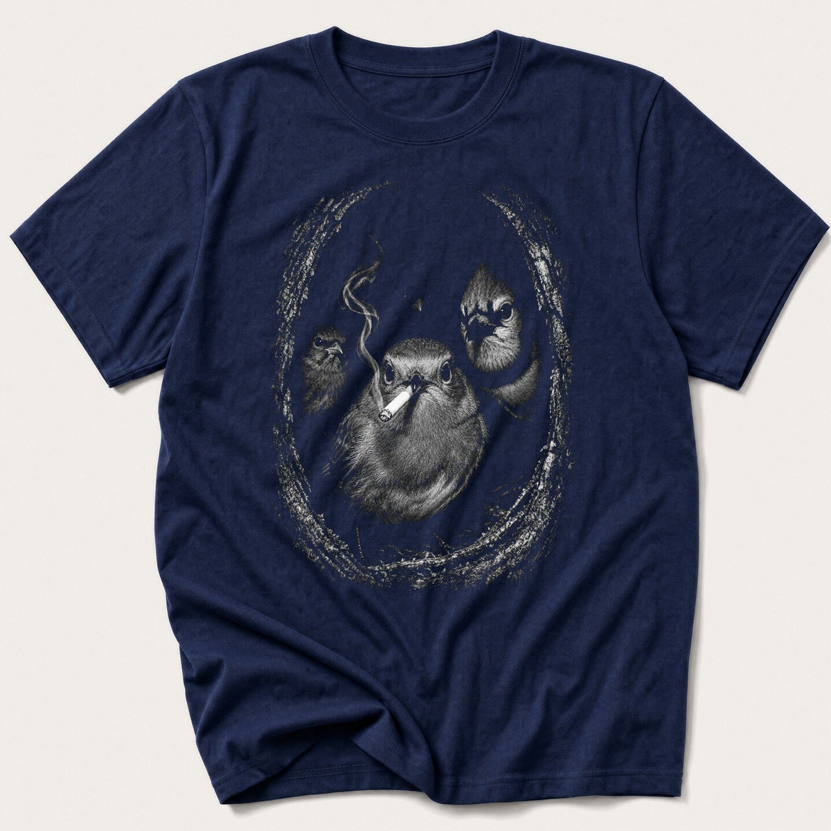 Five Minutes Peace — Navy T-Shirt