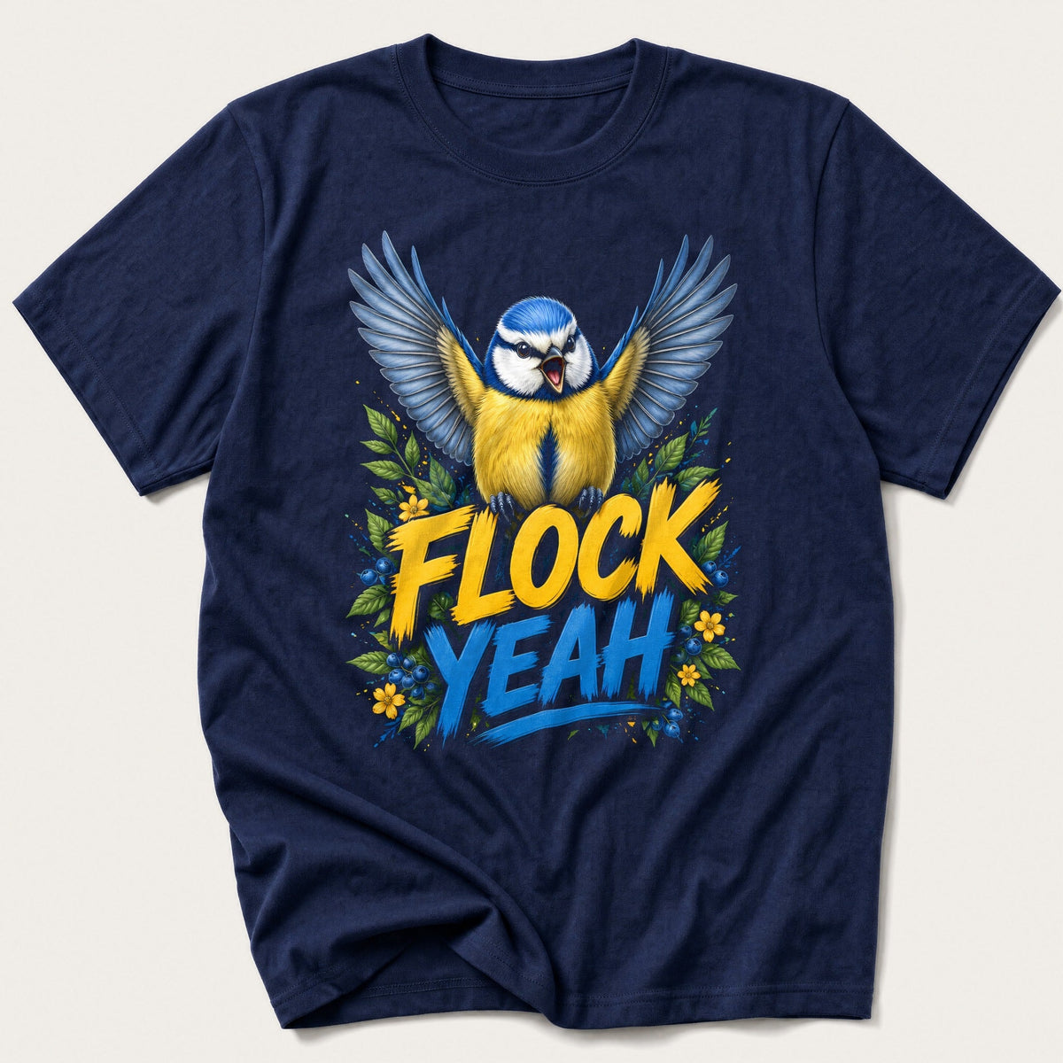 Flock Yeah — Navy T-Shirt
