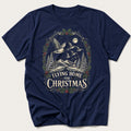 Flying Home For Christmas — Navy T-Shirt