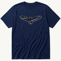 Galaxy owl — Navy T-Shirt