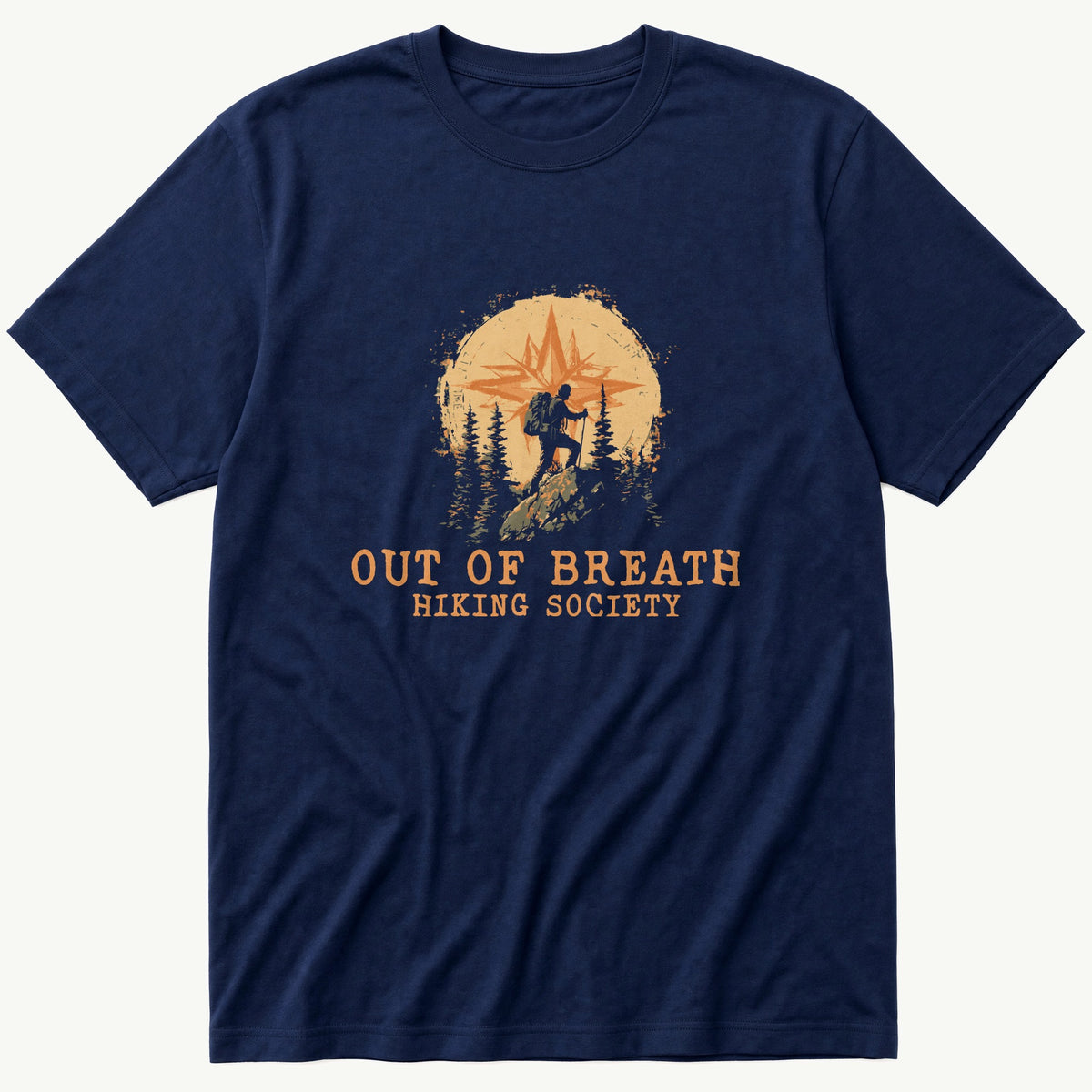 Hiking Society (33) — Navy T-Shirt