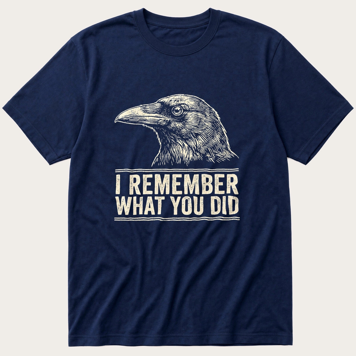 I Remember What You Did — Navy T-Shirt