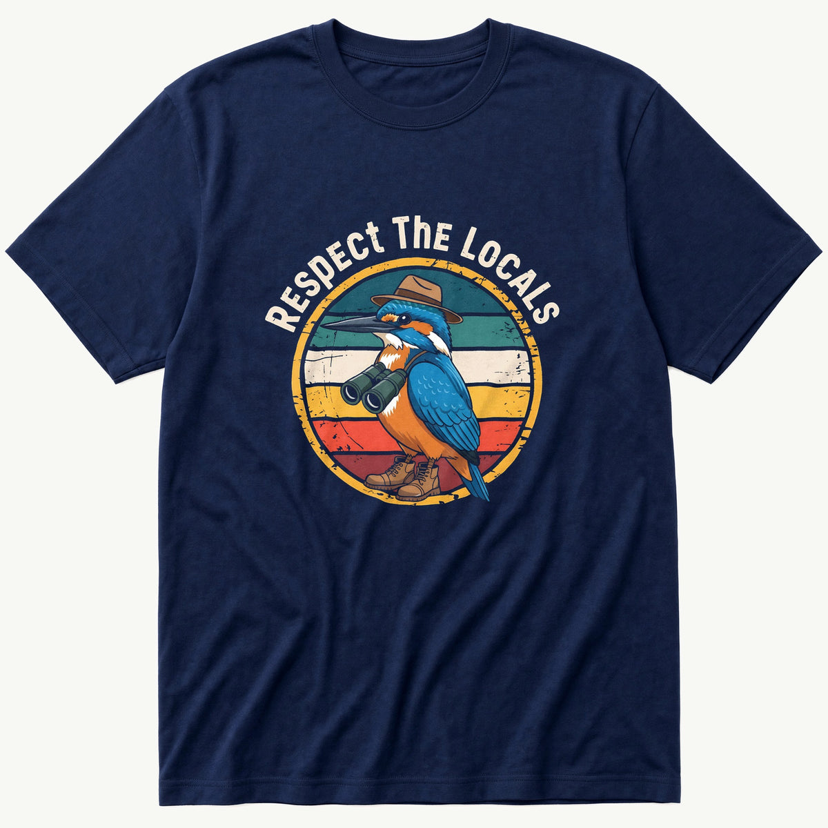 King Fisher Locals — Navy T-Shirt