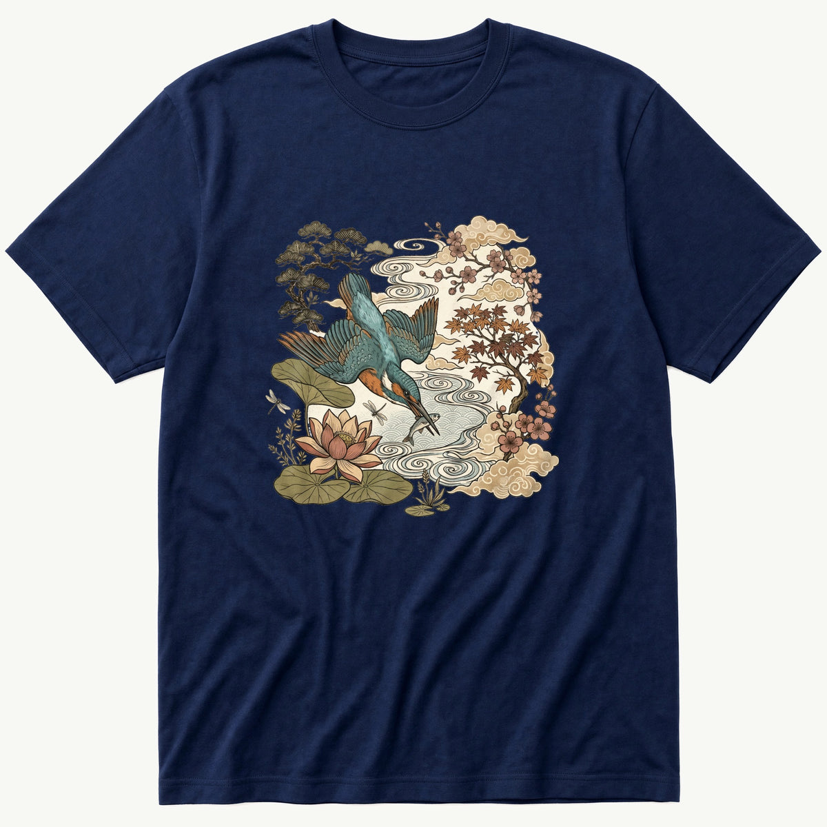 King Fisher Murul — Navy T-Shirt