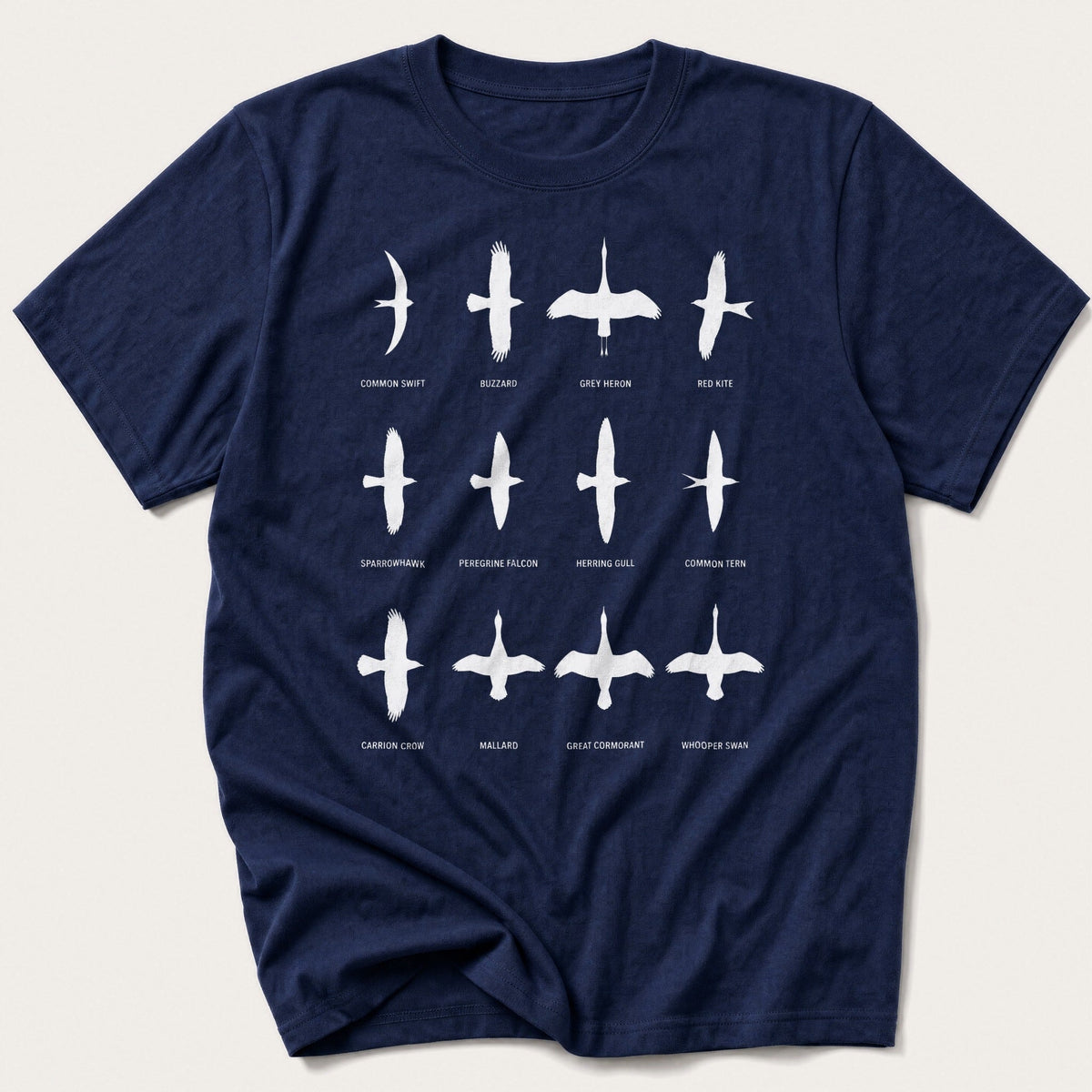 Know Them By Their Wings — Navy T-Shirt