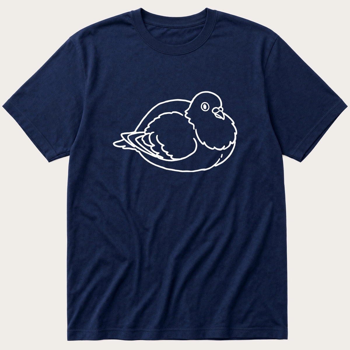 Loaf Pigeon — Navy T-Shirt