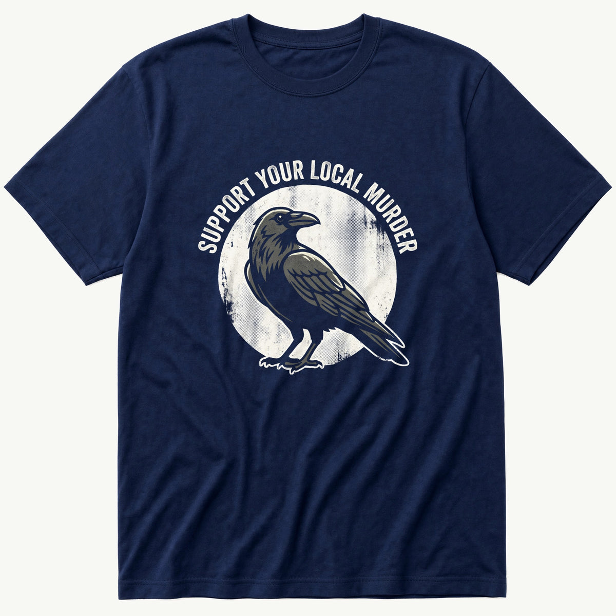 Local Murder  77 — Navy T-Shirt