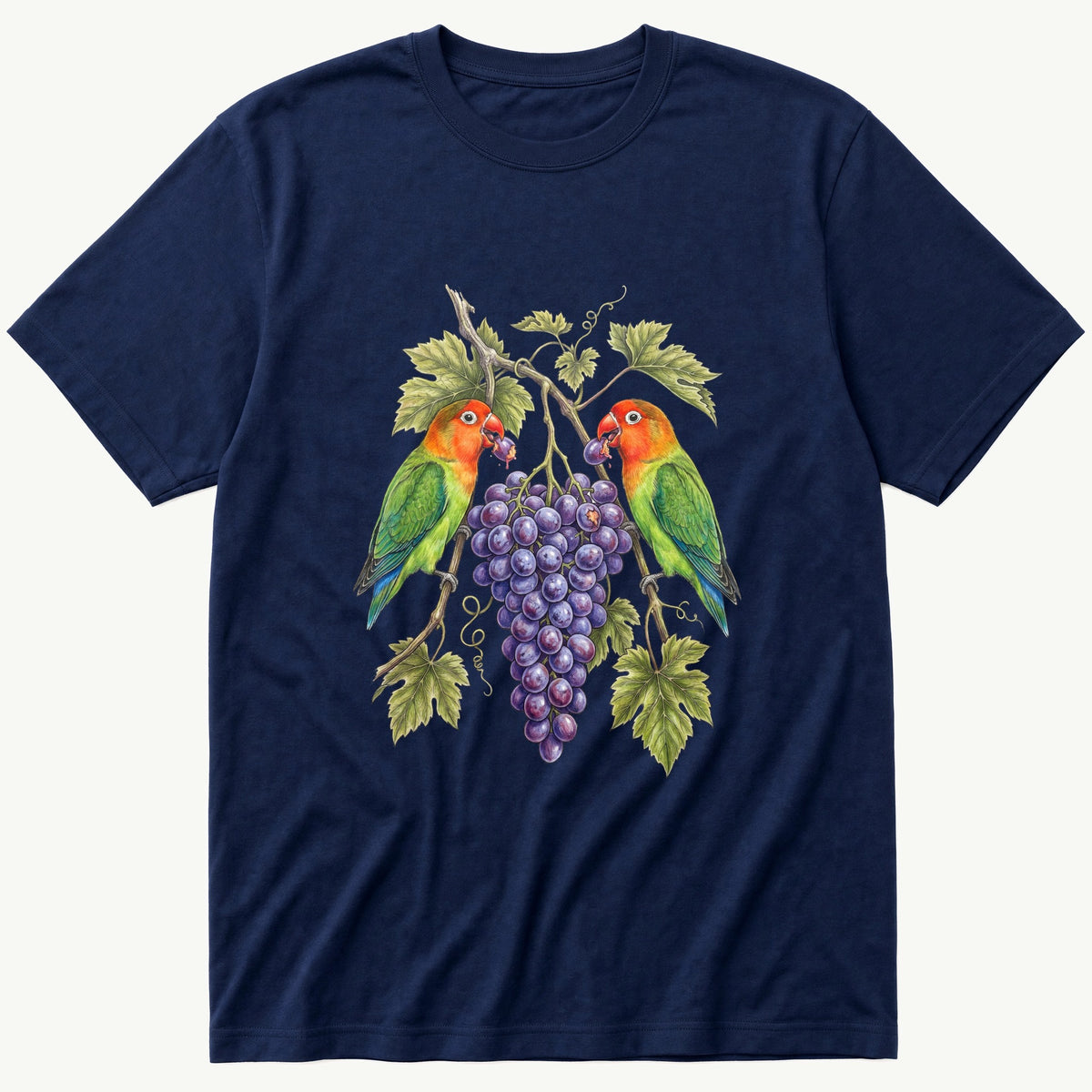 Lovebirds 22 — Navy T-Shirt